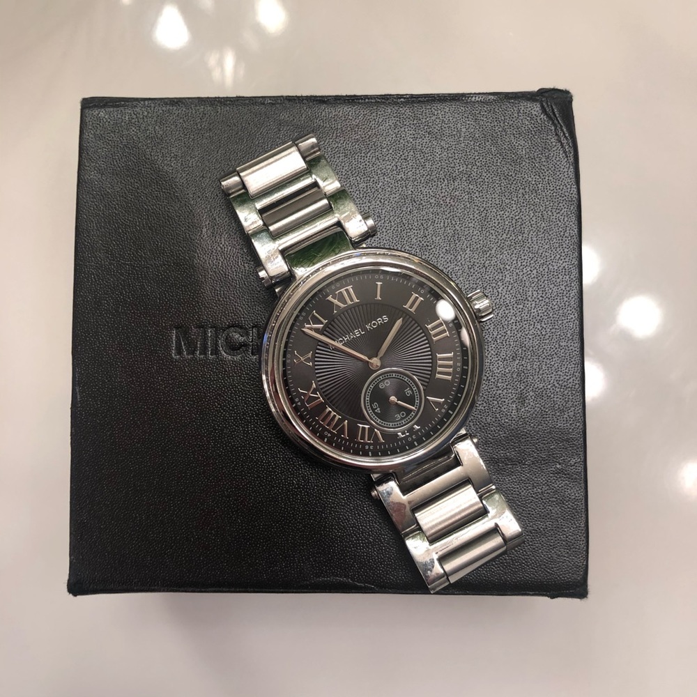 Michael Kors MK6053 Skylar Silver Tone Watch